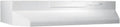 Broan-NuTone F403011 Insert with Light, Exhaust Fan for Under Cabinet Two-Speed Four-Way Convertible Range Hood, 30-Inch, White on White