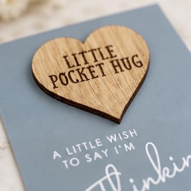 WishStrings Pocket Hug, Little Hug Gifts, Thinking of You Card