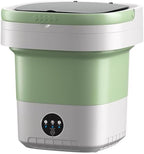 20L Foldable Portable Washing Machine, 45dB Ultra Quiet 3 Modes Mini Washer with Spin Basket, No Installation Compact Washer for Travel RV Dorm Apartment Camping, Baby Clothes Underwear Socks