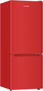 Apartment 7.1 Cu.Ft Refrigerator with Bottom Freezer Red