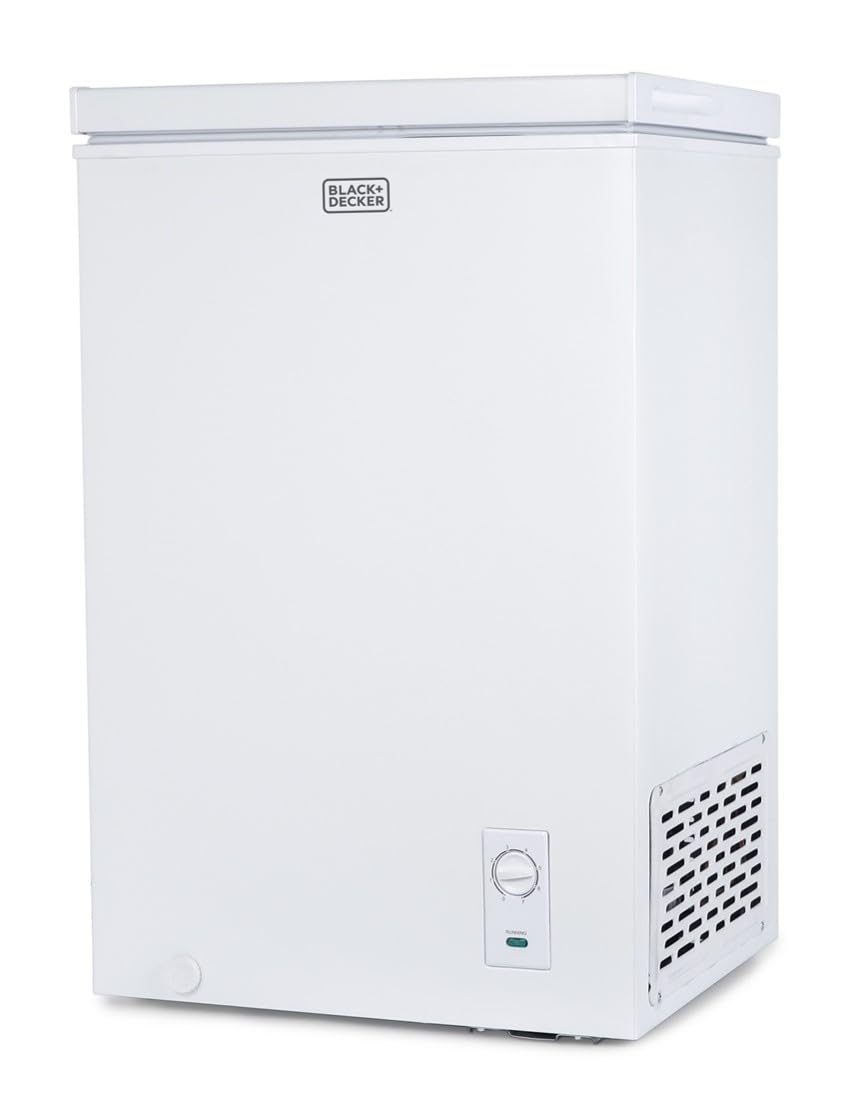 BLACK+DECKER 2.0 Cu. Ft. Compact Chest Freezer, BCFK206, White