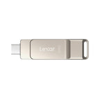 Lexar D40E 64GB Dual USB 3.2 Gen 1 Type-C Jump Drive,Champagne Silver