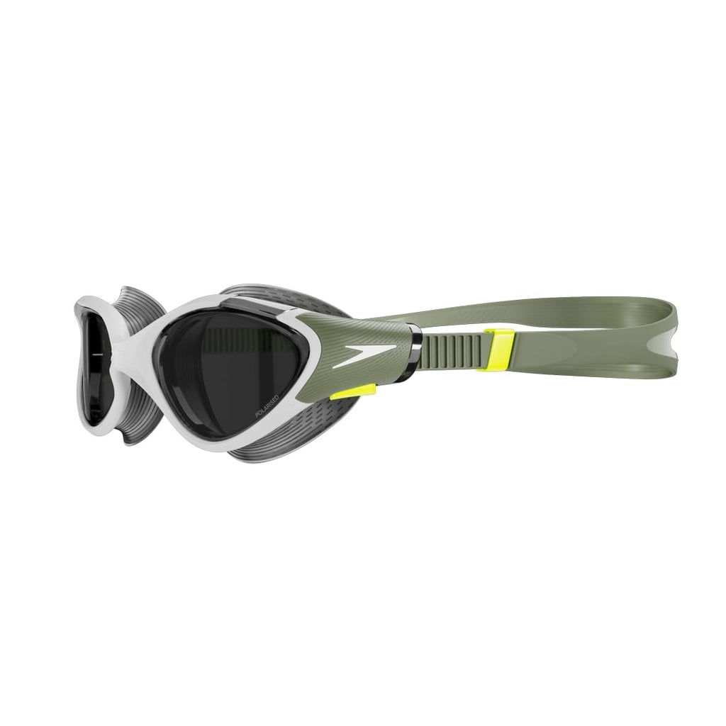 Speedo Damen Biofuse 2.0 Schwimmbrille | Weibliches Design | Patentierter Verstellmechanismus | Anti-Beschlag | Anti-Leck | Comfort Fit Schwimmbrille (1 Stück)
