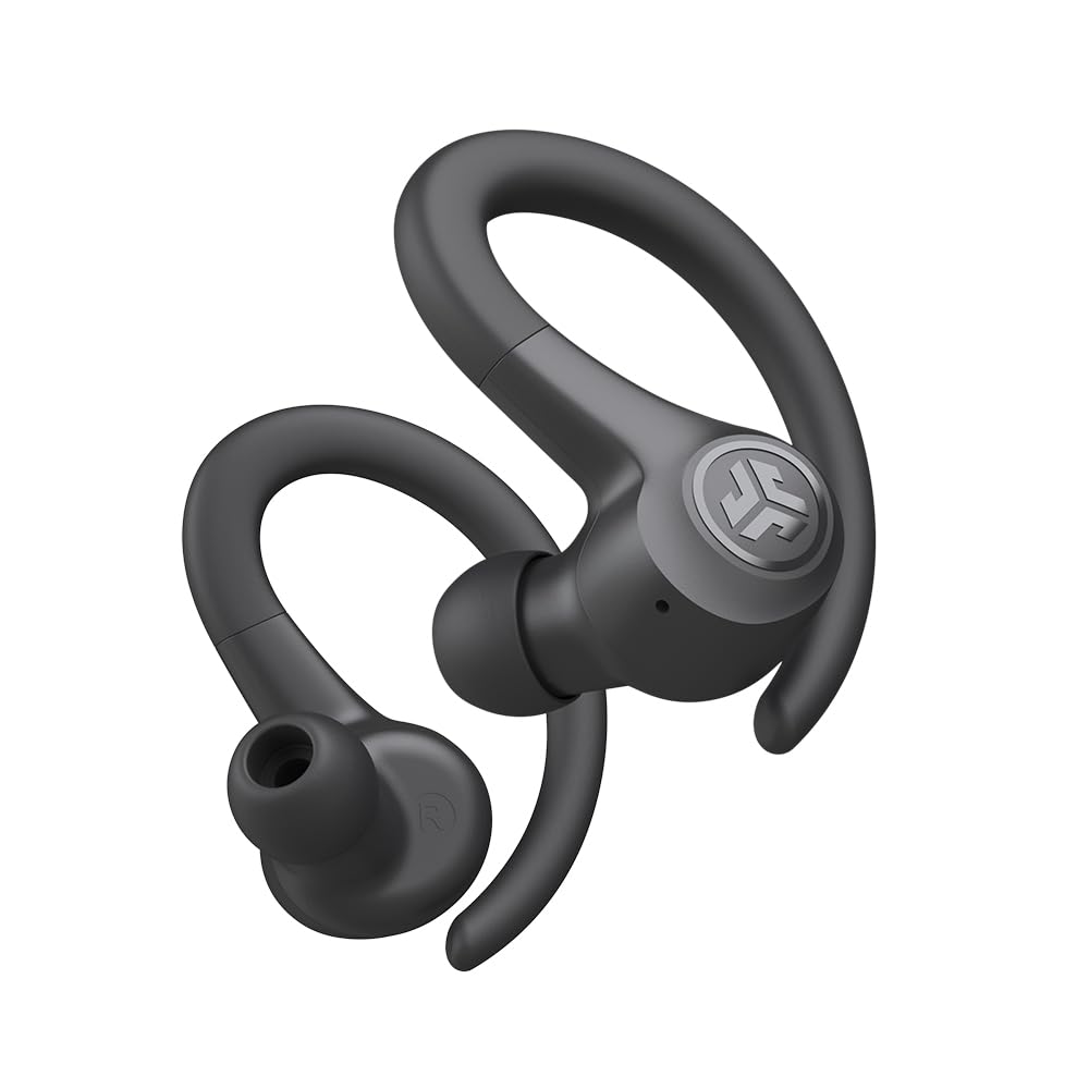 JLab, Go Sport+, True Wireless Workout Earbuds, Bluetooth Sport Earbuds, Clear Calling, Sand