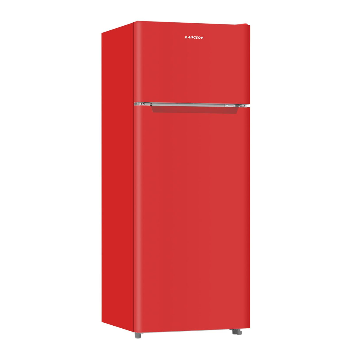 BANGSON 7.7 Cu.Ft Refrigerator with Top Freezer Apartment Size Black