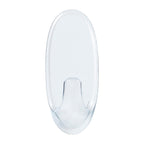 Command Medium Hooks, Clear, 2 Hooks and 4 Adhesive Strips