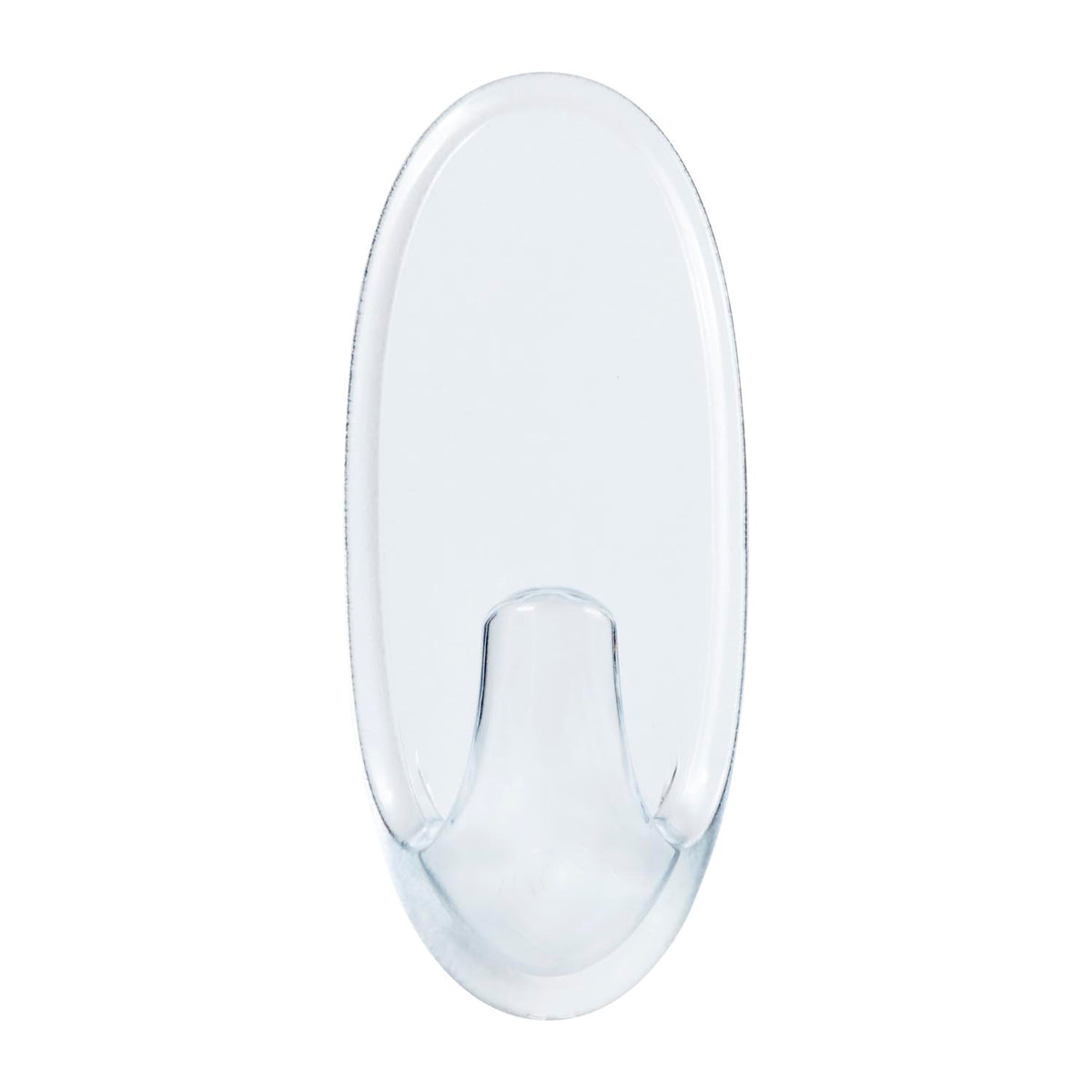 Command Medium Hooks, Clear, 2 Hooks and 4 Adhesive Strips