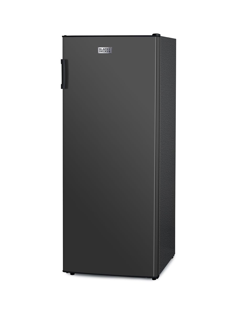 BLACK+DECKER 14 Cu. Ft. Convertible Freezer Refrigerator, Upright Freezer with Glass Shelves, ENERGY STAR rated, Frost Free, BUC1400XB, Black