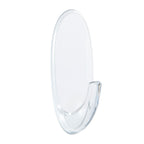 Command Medium Hooks, Clear, 2 Hooks and 4 Adhesive Strips