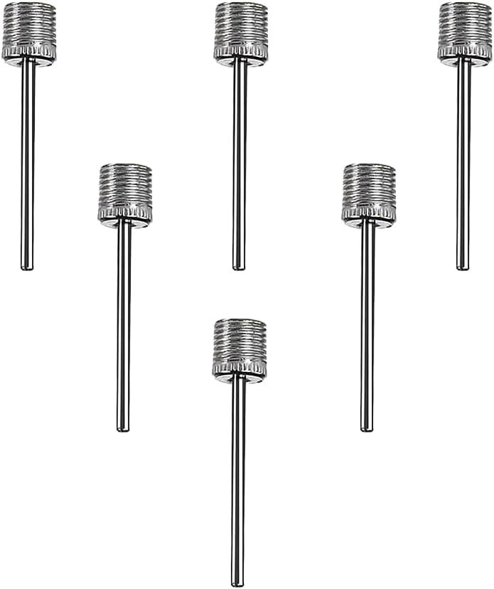Lmyzcbzl Ball Pump Needles, 6 Pcs Air Pump Needles, Ball Pump Inflation Needle, Inflating Pump Needle, for Basketball, Soccer, Rugby, Volleyball, Etc