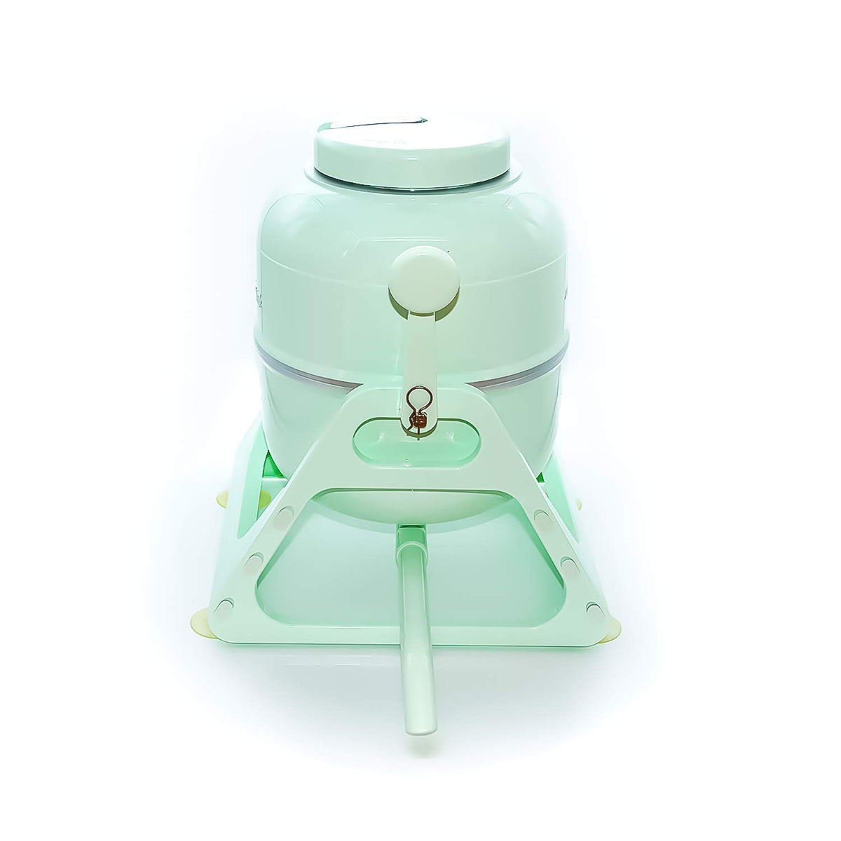 WonderWash Portable Washing Machine for Apartment & Tiny Spaces - Manual Hand Clothes Washer with Retro Design - Clean Laundry Anywhere with Our Countertop, Non-Electric, Small Washer - Blue