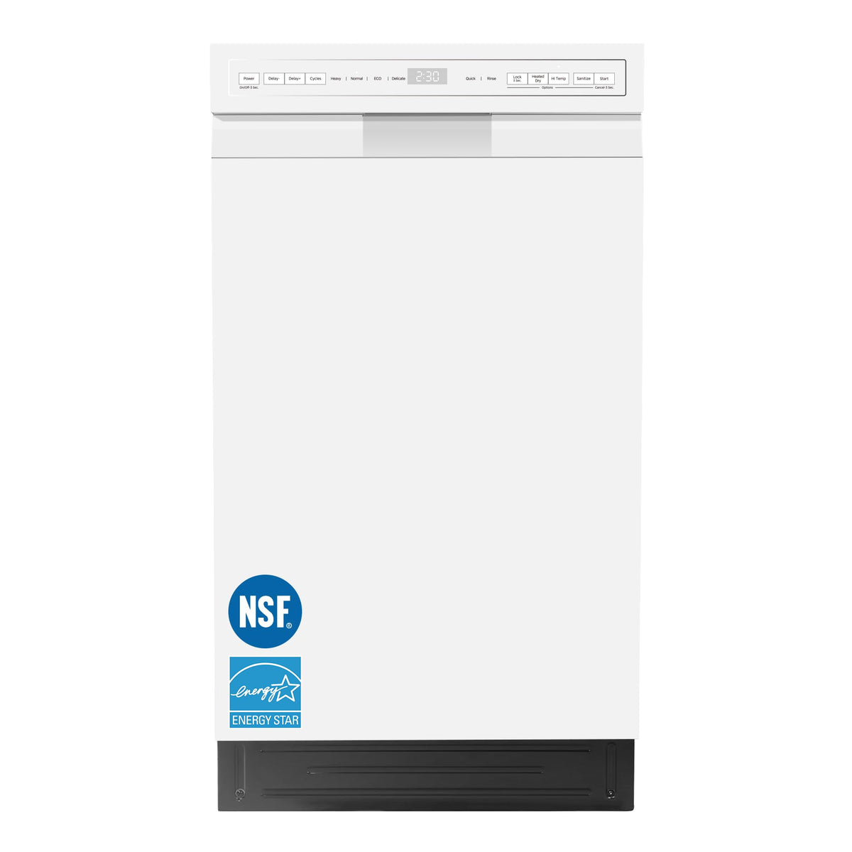 COMFEE' 18 Inch Built-in Dishwasher, Energy Star & NSF, Stainless Steel Tub