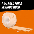Gorilla Double Sided Mounting Tape Clear 1.5m, Pack of 1