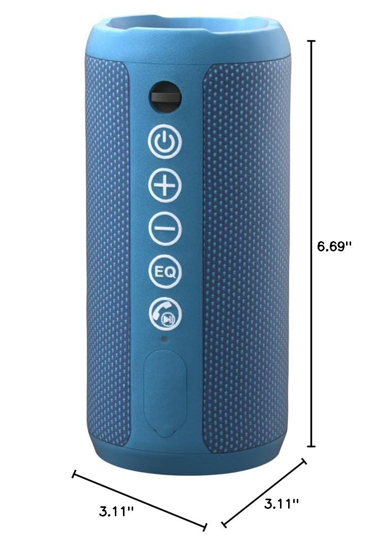 Ortizan X10 Portable Bluetooth Speaker (1st Gen), IPX7 Waterproof, Wireless