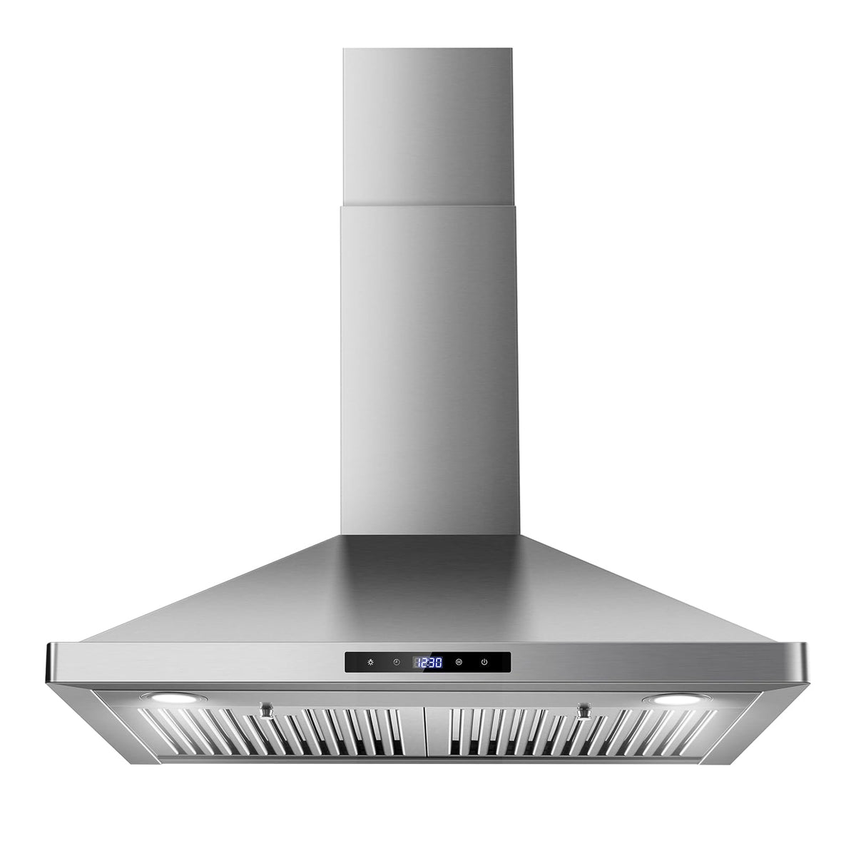 24 inch Range Hood, Ducted/Ductless Range Hood 450CFM, Wall Mount