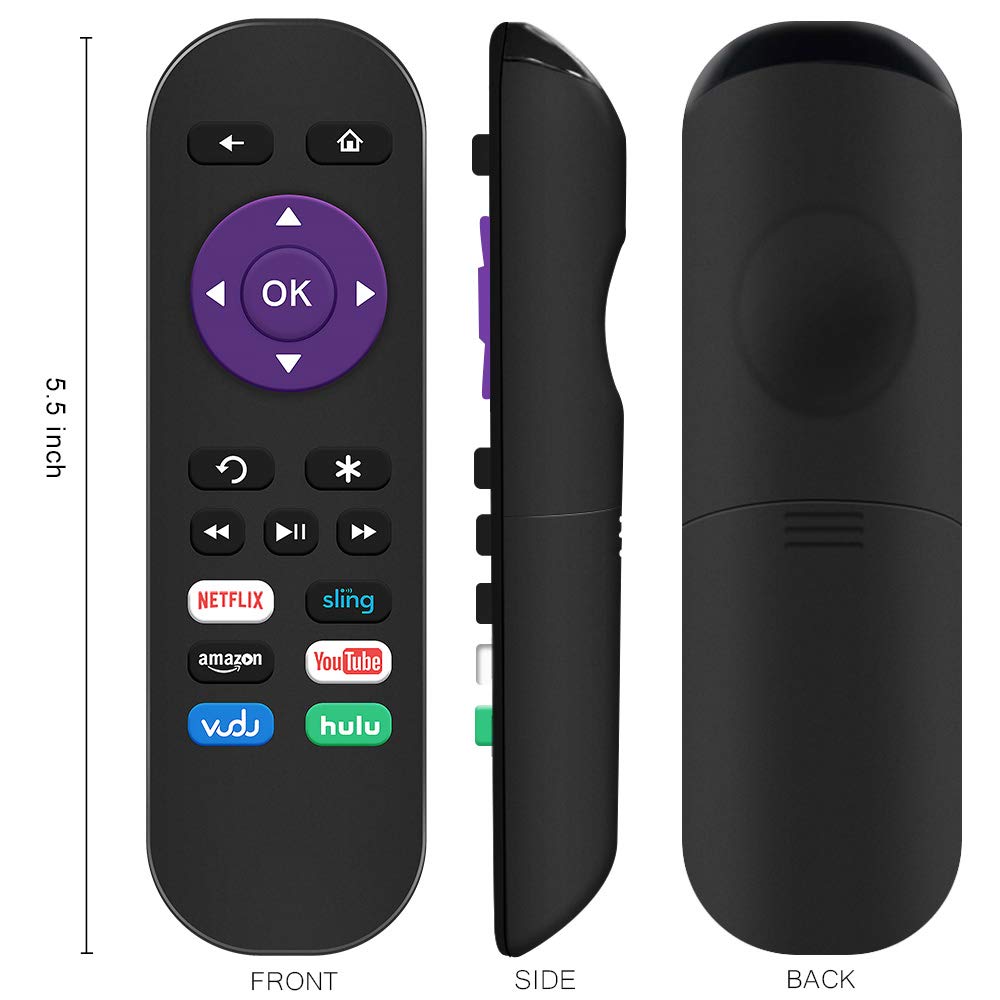 Universal Remote for All Samsung TV Remote, Replacement Compatible with All Samsung LED, LCD, QLED, HDTV, 3D Series Smart TVs (BN59-01259B)