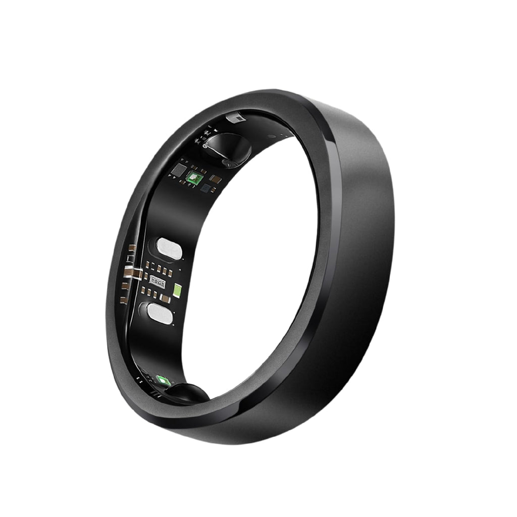RingConn Gen 3 Smart Ring - Vascular Trends(Size 11, Matte Black)