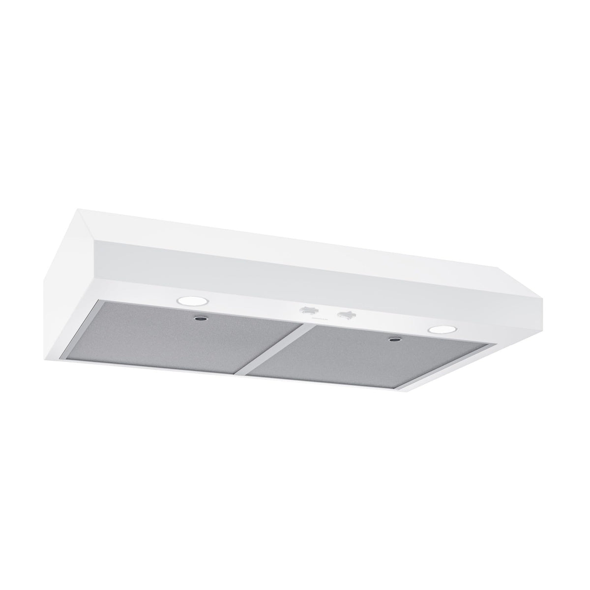 Broan-NuTone BCDJ130WH Glacier 30-inch Under-Cabinet 4-Way Convertible Range Hood with 3-Speed Exhaust Fan and Light, White