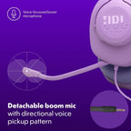 JBL Quantum 100M2 Wired Gaming Headset, Black