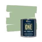 The ONE All-In-One Paint & Primer - Deep Red Satin, 2.5 L | Multi-Surface 1 Coat Formula | Easy Indoor & Outdoor Decorating for Home & Garden Walls, Floors & Furniture | Durable, Water-Based & Low VOC