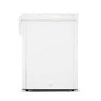 FRIGIDAIRE EFRF5003-BLACK Chest Deep Freezer-Garage-Ready, 5.0 Cu. Ft. Capacity, Black-Adjustable Thermostat-Removable Vinyl Coated Wire Basket-Easy Defrost Drain