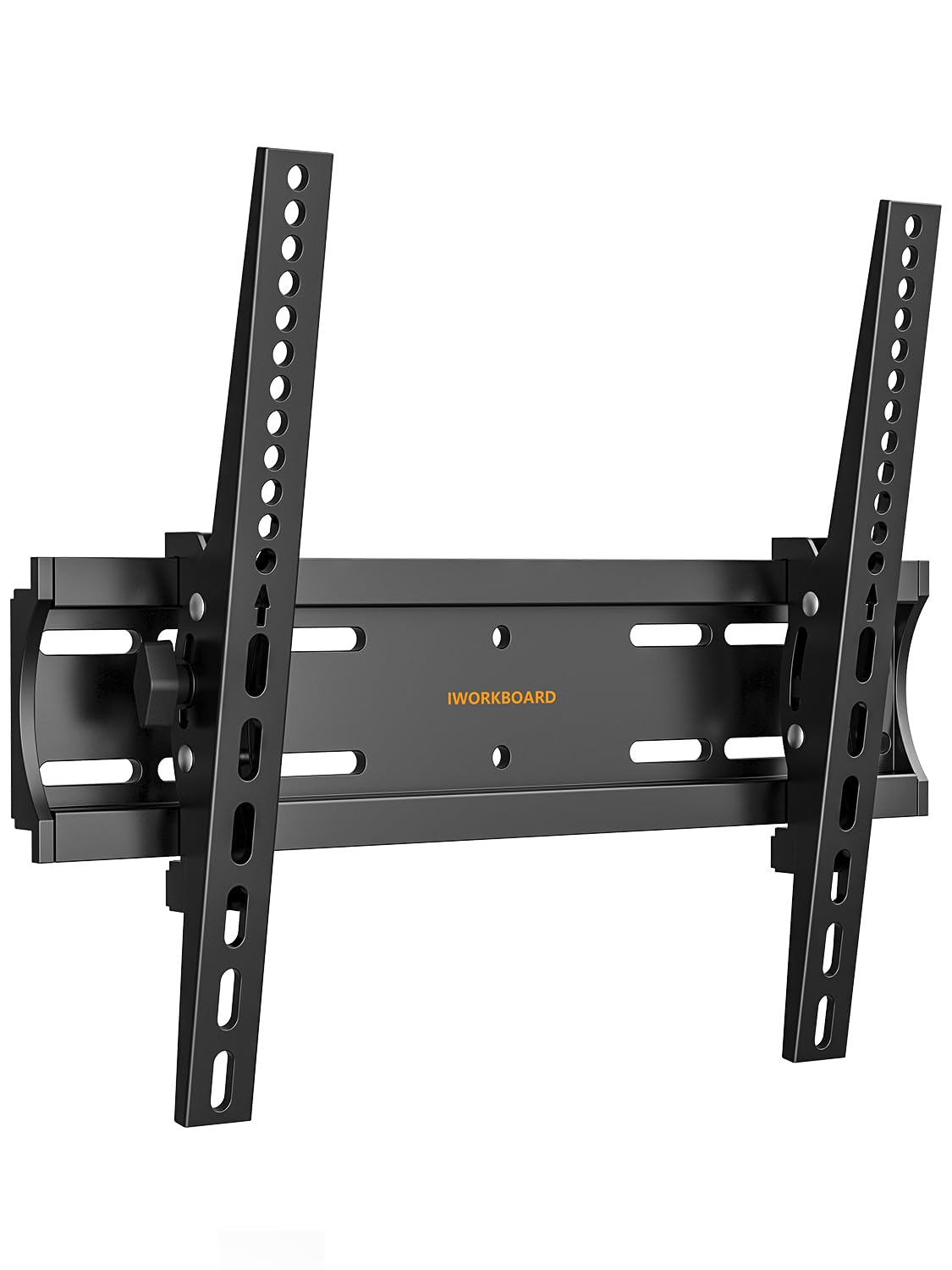 IWORKBOARD 55 65 75 85 inch Tilting TV Wall Mount for 32-90 '' TVs, Low Profile TV Mount Bracket, Safe Lock & Quick Release,Max VESA 600x400mm, 24 inch Studs,132 lbs, Fit Most 55+ 75+ 85+ 86 TVs