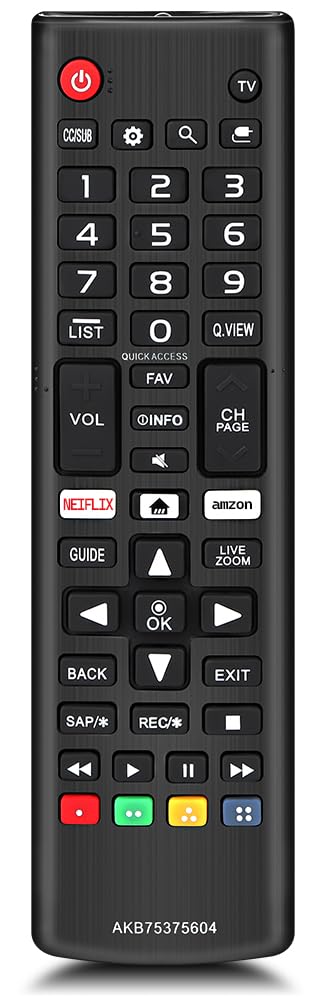 for Samsung-Smart-TV-Remote-Replacement, Universal for All Samsung TVs (BN59-01315A)