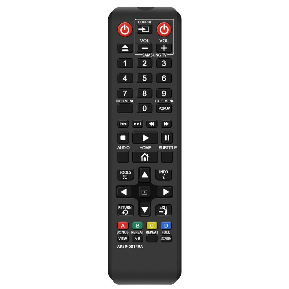 for Samsung-Smart-TV-Remote-Replacement, Universal for All Samsung TVs (BN59-01315A)