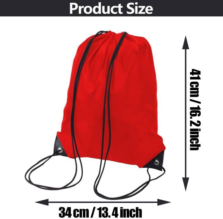 Drawstring Bags for Kids Adults - Swim Gym Sports School Travel Bag