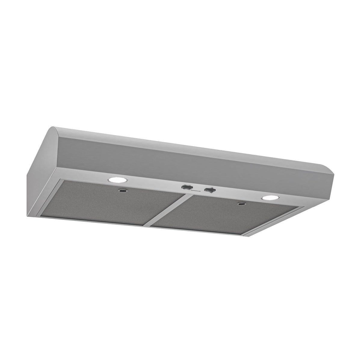 Broan-NuTone BCDJ130WH Glacier 30-inch Under-Cabinet 4-Way Convertible Range Hood with 3-Speed Exhaust Fan and Light, White