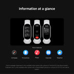 XIAOMI Smart Band 10, Fitness Tracker for Men Women, 21-day battery, White