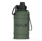 Fuel24 Stainless Steel Jug - 1.3 or 2.2 Litre Water Bottle - Extra Strong, BPA Free, Leak Proof - Large Gym Sports Bottle, 1.3L, 2.2L, Metal Bottle - Colour Options