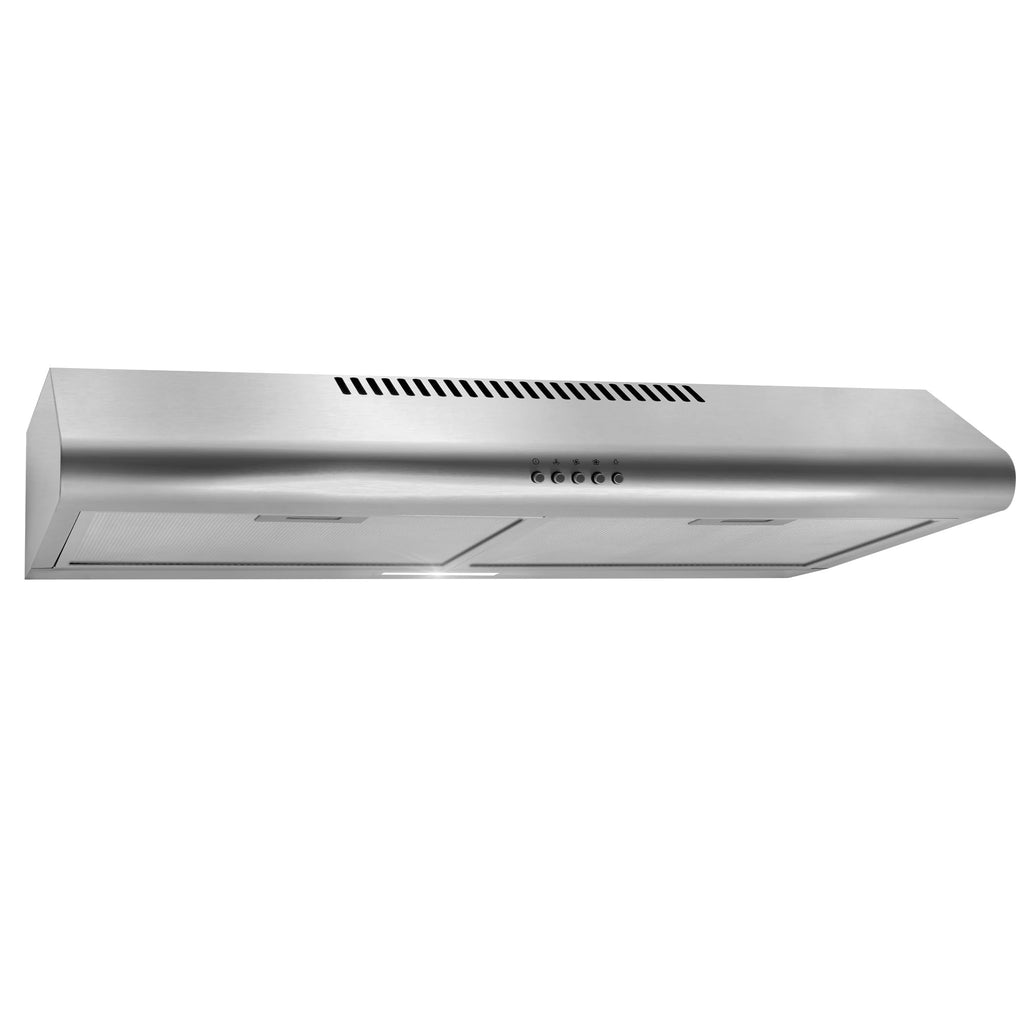 36 in. Delta Coll Ducted Under Cabinet Range Hood, Mesh Filters, Stainless