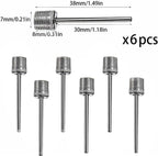 Lmyzcbzl Ball Pump Needles, 6 Pcs Air Pump Needles, Ball Pump Inflation Needle, Inflating Pump Needle, for Basketball, Soccer, Rugby, Volleyball, Etc