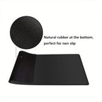 Rcege Large Gaming Mouse Pad Extended Desk Mat with Non Slip Stitched Edge