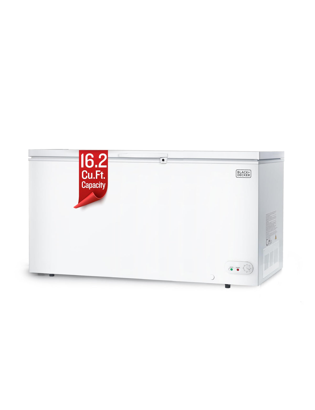 BLACK+DECKER 2.0 Cu. Ft. Compact Chest Freezer, BCFK206, White