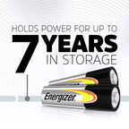 Energizer Alkaline Power - AAA Batteries (24 Pack) Up To 50% Longer Lasting