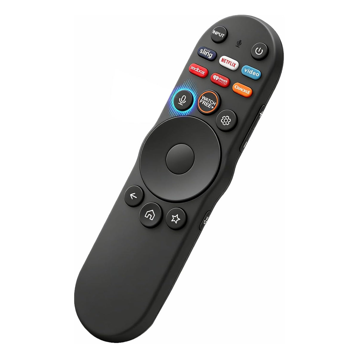 Rechargeable TV Remote for Samsung Smart TVs, Replacement for All 2019-2026 Samsung TV Remote Control with Voice Control. USB-C Fast Charging. Solar Charging. 2-Year Warranty.