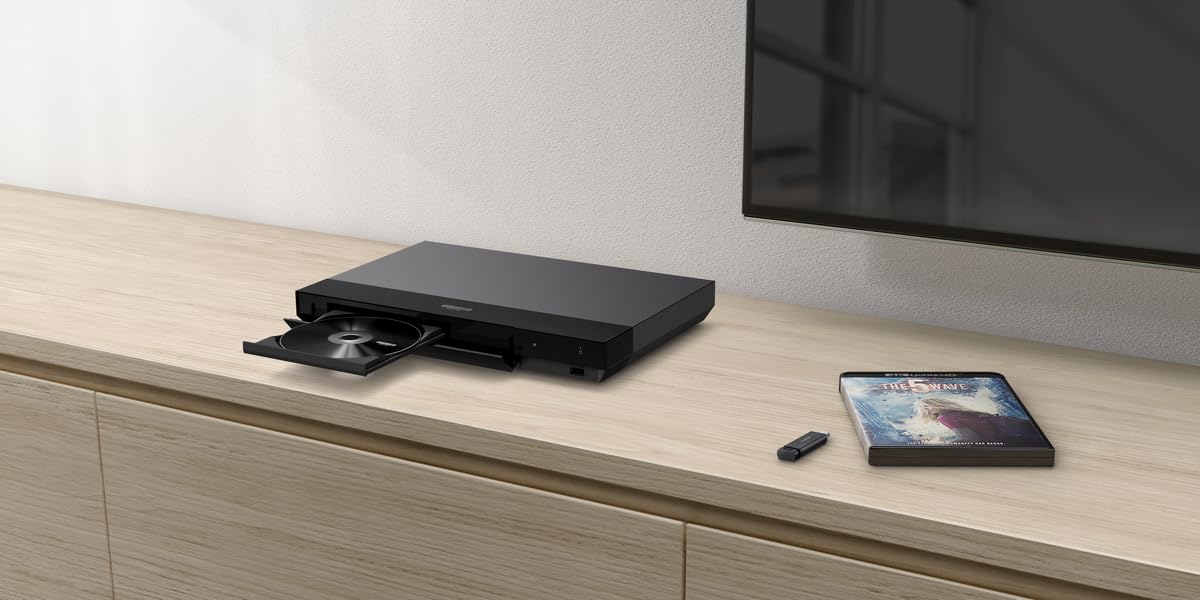 Sony DVPSR760H DVD Upgrade Player (HDMI, 1080 Pixel Upscaling, USB Connectivity), UK 3 Pin Plug, Black