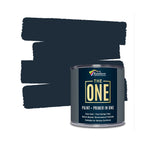 The ONE All-In-One Paint & Primer - Deep Red Satin, 2.5 L | Multi-Surface 1 Coat Formula | Easy Indoor & Outdoor Decorating for Home & Garden Walls, Floors & Furniture | Durable, Water-Based & Low VOC