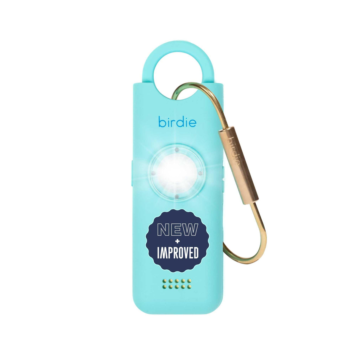 She’s Birdie 3.0 New Version – The Original Personal Safety Alarm for Women by Women–Loud Siren, Flash Light and Rechargeable Battery in a Variety of Colors (Coral Orange)