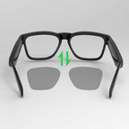OhO Open Ear Smart Glasses, UV400 Z87.1 Lightweight Audio Bluetooth Glasses