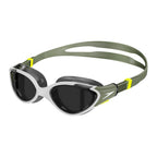 Speedo Damen Biofuse 2.0 Schwimmbrille | Weibliches Design | Patentierter Verstellmechanismus | Anti-Beschlag | Anti-Leck | Comfort Fit Schwimmbrille (1 Stück)