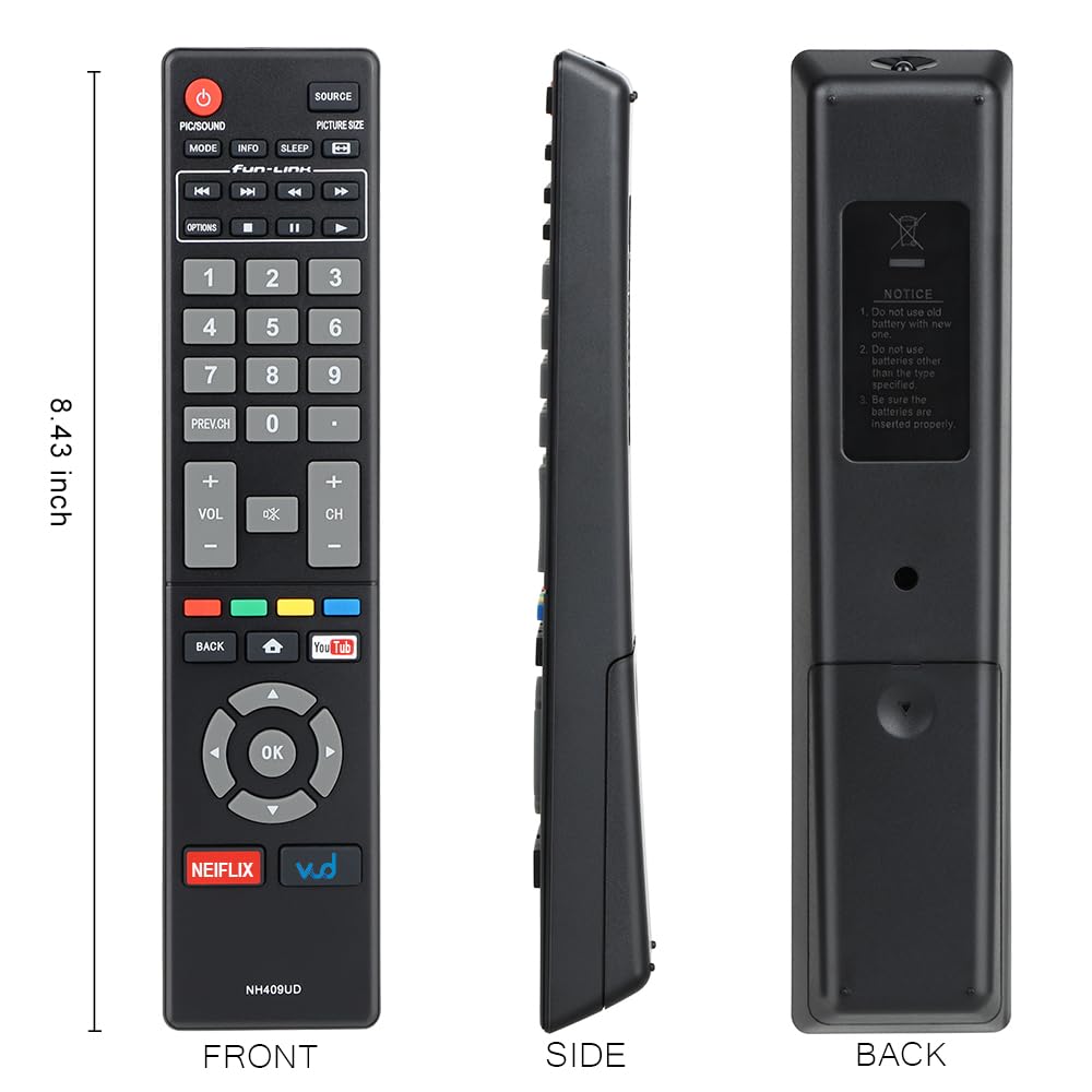 for Samsung-Smart-TV-Remote-Replacement, Universal for All Samsung TVs (BN59-01315A)
