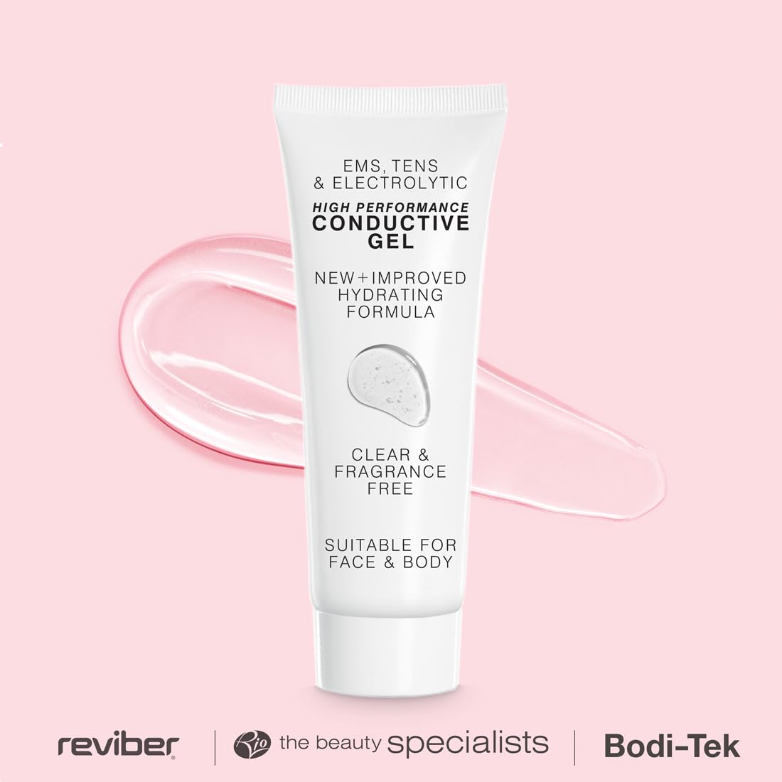 Rio Conductive Gel, Highly Conductive Gel for EMS Machine, TENS Machine, RF & Circulation Boosting Devices, Improves Conductivity & Increases Stimulation, Skin Friendly, Irritation Free, Scent Free