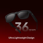 OhO Open Ear Smart Glasses, UV400 Z87.1 Lightweight Bluetooth Sunglasses