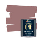The ONE All-In-One Paint & Primer - Deep Red Satin, 2.5 L | Multi-Surface 1 Coat Formula | Easy Indoor & Outdoor Decorating for Home & Garden Walls, Floors & Furniture | Durable, Water-Based & Low VOC