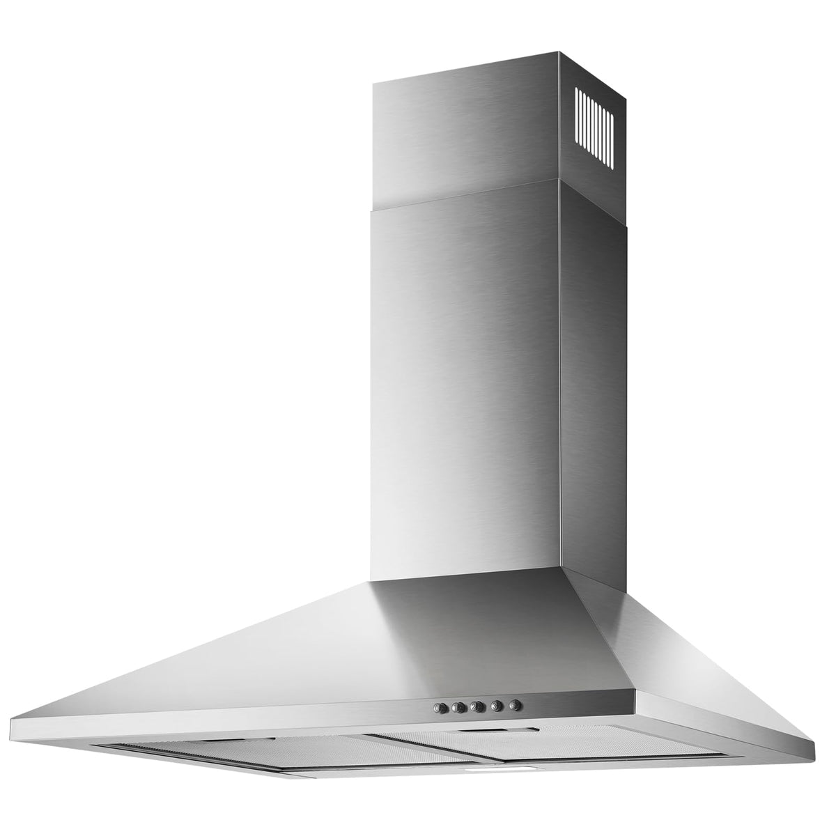 24 inch Range Hood, Ducted/Ductless Range Hood 450CFM, Wall Mount