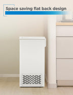 BLACK+DECKER 2.0 Cu. Ft. Compact Chest Freezer, BCFK206, White