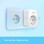Tapo P110(2-pack) Smart Plug, Energy Monitoring WiFi Plug, Max 13A